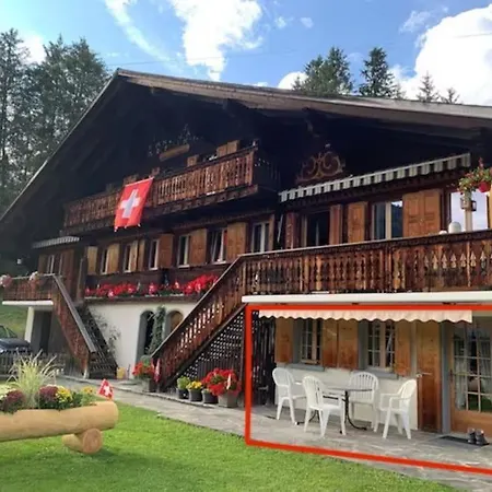 1 Apt, Kitchen, Patio, In Beautiful * Les Diablerets