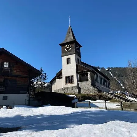 Apartamento 1 Apt, Kitchen, Patio, In Beautiful Les Diablerets