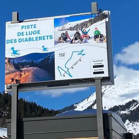 1 Apt, Kitchen, Patio, In Beautiful * Les Diablerets